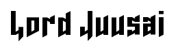 Lord Juusai font